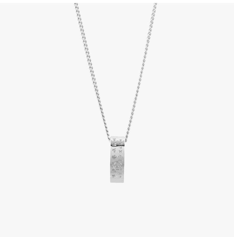 MM6｜ (SM6UY0082 SV0310 963) MM6 Maison Margiela Necklace with Applications | Women's
